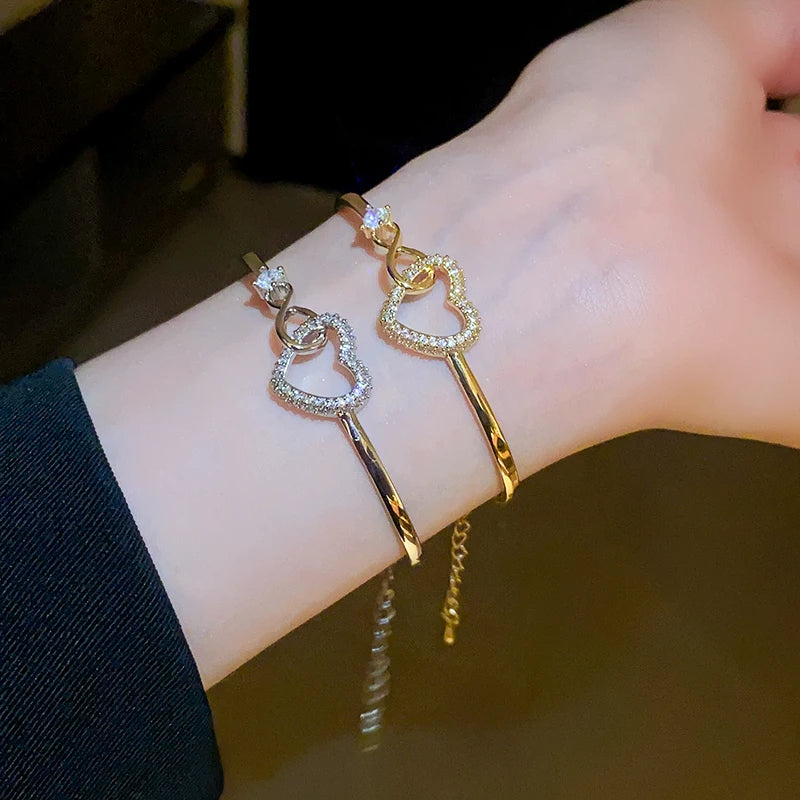 Infinity Heart Bracelet