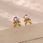 Bowknot Stud Earrings