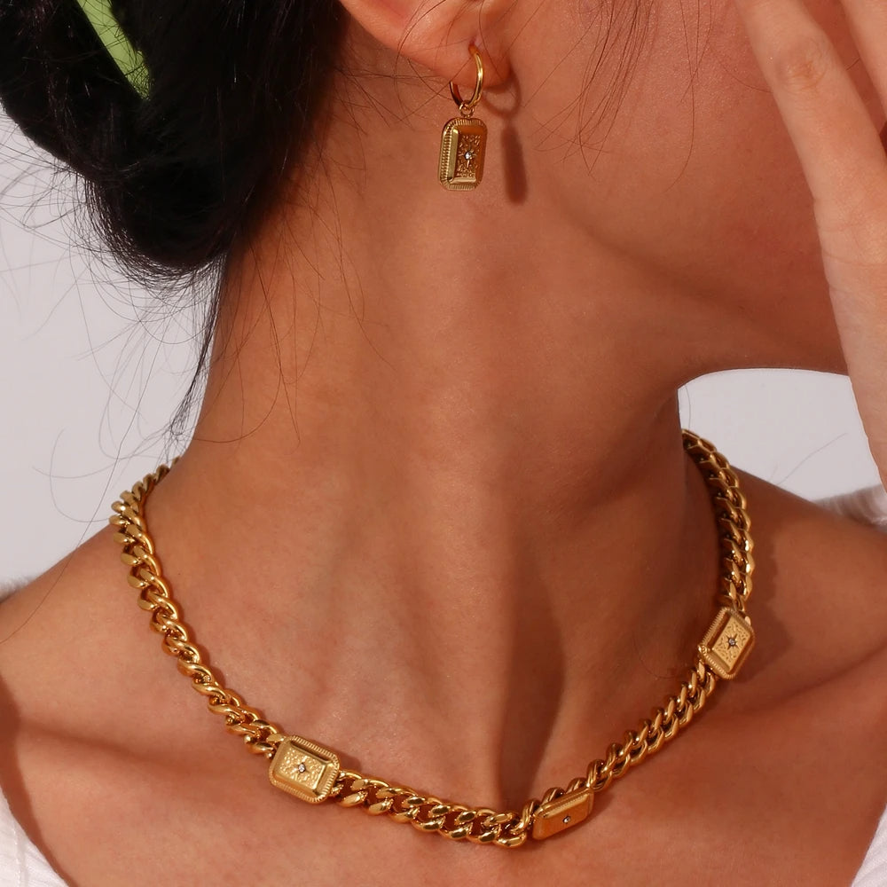 North Star Charm Jewelry Set
