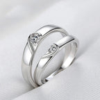 Adjustable Love Couple Rings