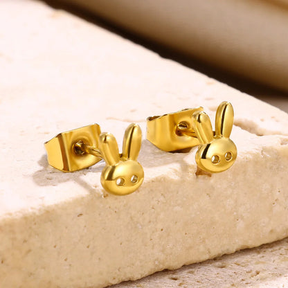 Rabbit Stud Earrings