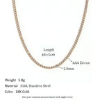 Tennis Necklace