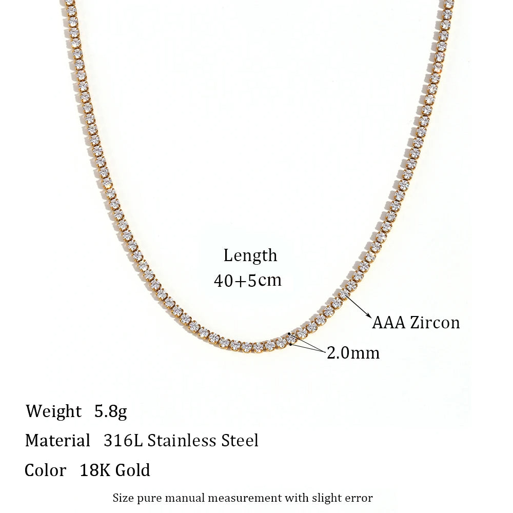 Tennis Necklace
