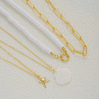 4 PCS Starfish & Shell Layered Necklace Set
