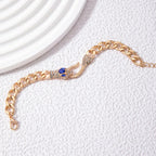 Crystal Snake Stone Bracelet