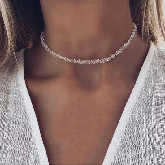 Crystal Choker Necklace