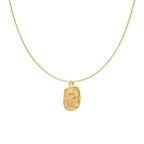Geometric Rose Necklace