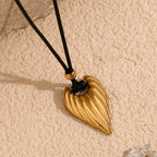 Leaflet Rope Necklace