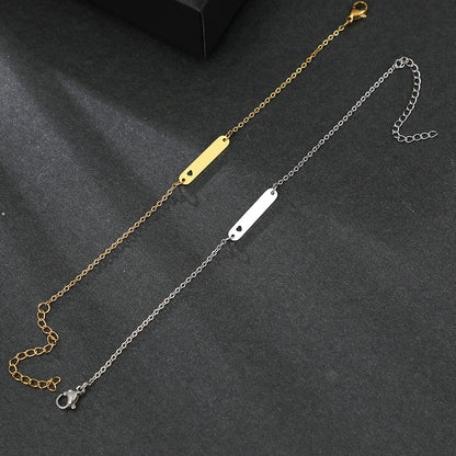 Golden Heart Stick Bracelet