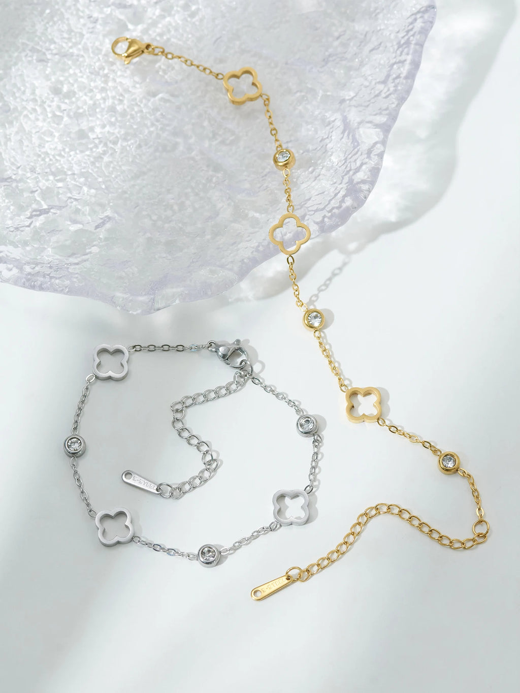 Triple Flower Bracelet