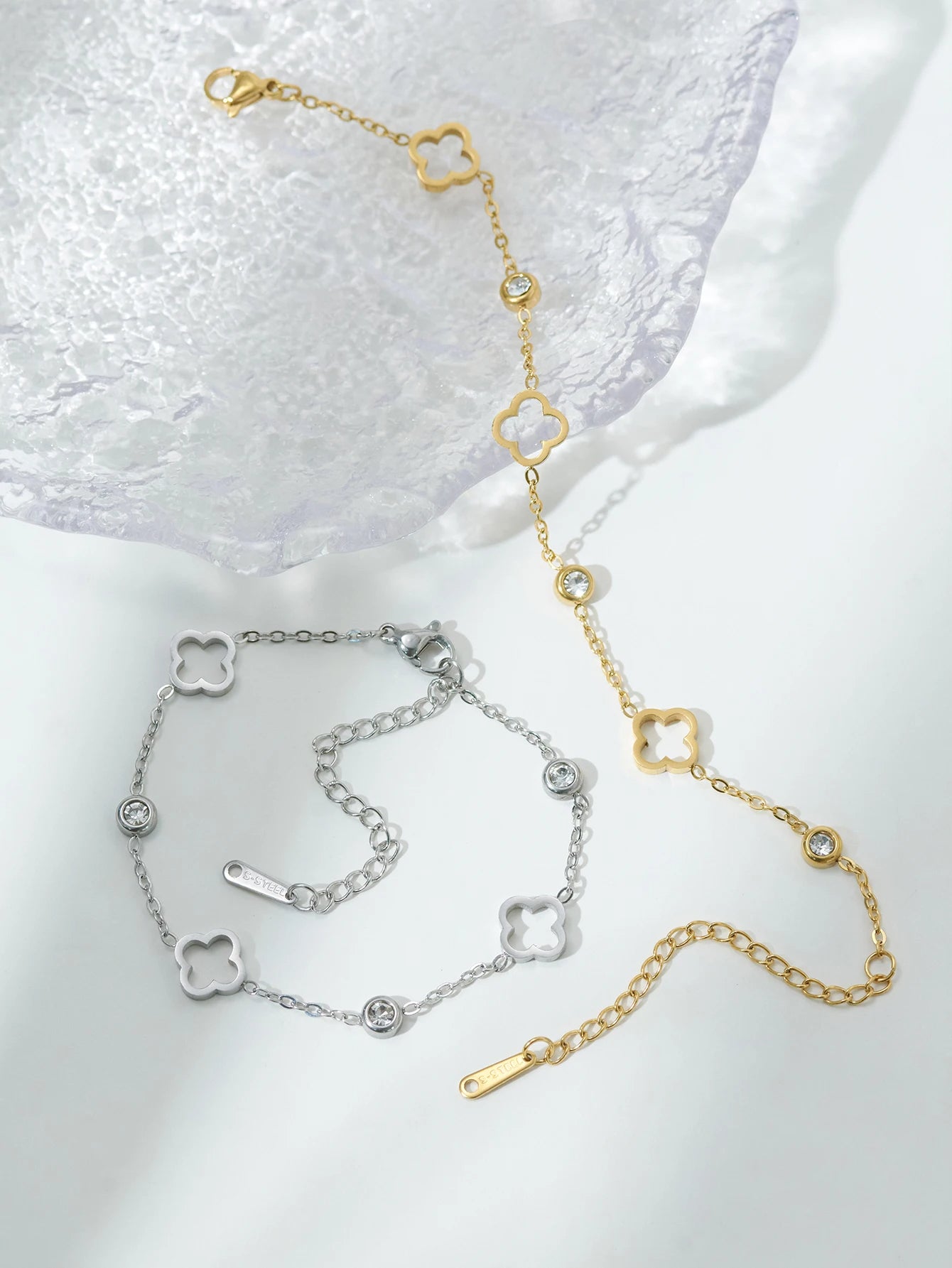 Triple Flower Bracelet