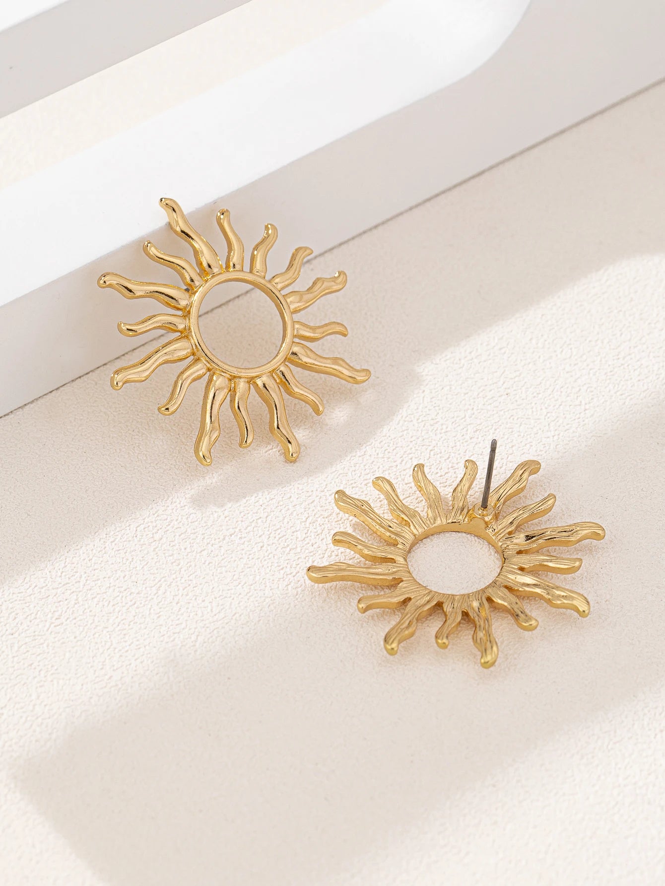 Sun Flower Stud Earrings