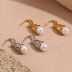 Pearl Droplet Earrings