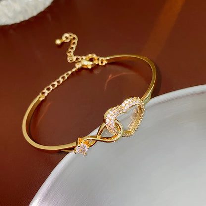 Infinity Heart Bracelet