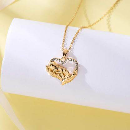 Embrace Baby Heart Necklace