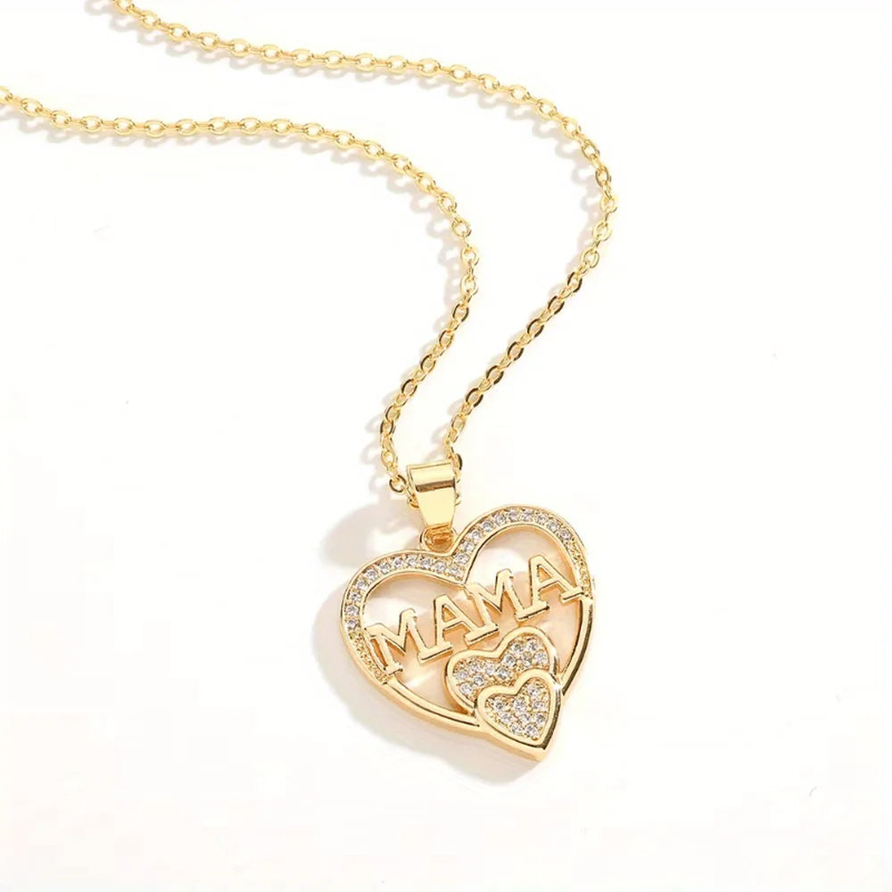 Golden Mama Love Necklace