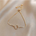Crystal Circle Bracelet