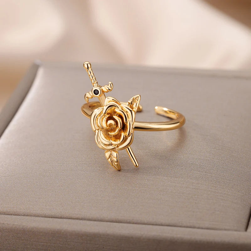 Rose Sword Ring