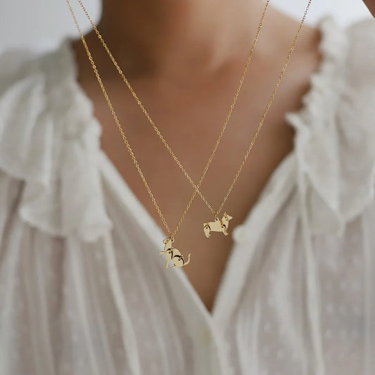 Block Pet Necklace