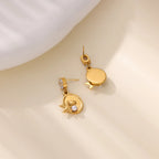 Starfish Shell Earrings