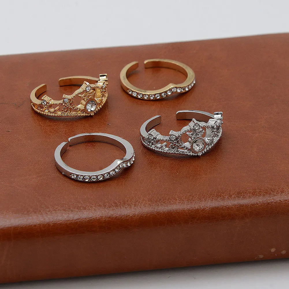 Crystal Crown Ring