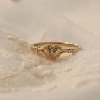 Diamond Heart Ring