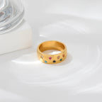 Celestial Harmony Gold Ring