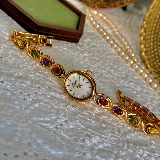 Multicolor Gemstone Watch