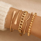 4 PCS Assorted Bracelet Set