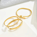 Golden Wrapped Bangle