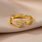 Stainless Steel Belt Ring