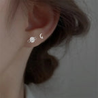 Moon & Planet Earrings
