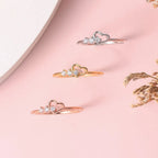 Dainty Love Heart Ring