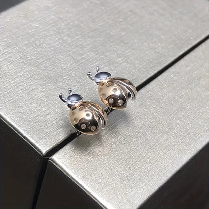 Ladybug Stud Earrings