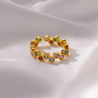Colorful Round Ring