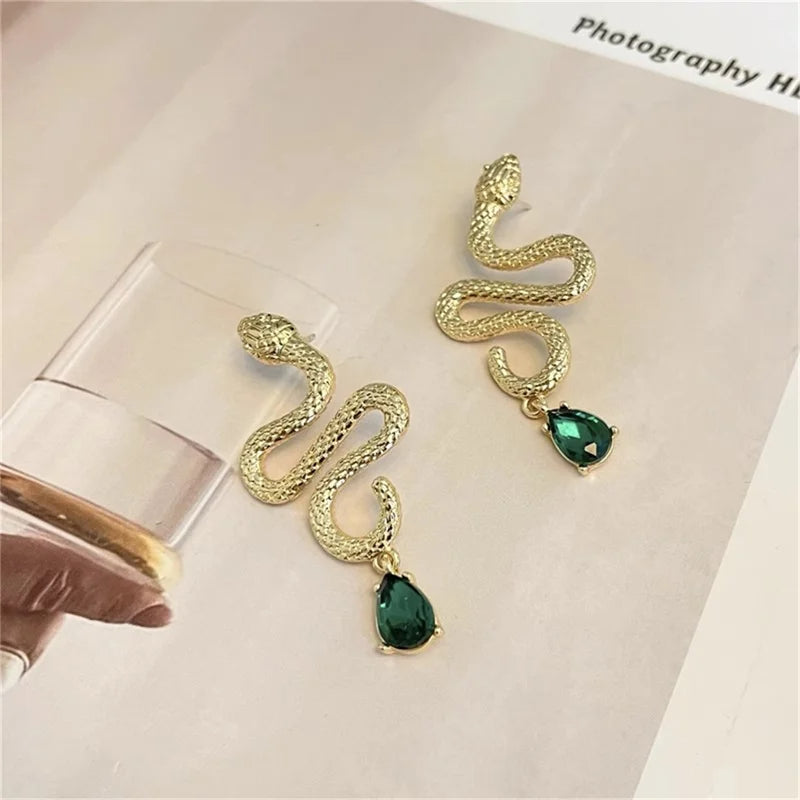 Vintage Snake Earrings