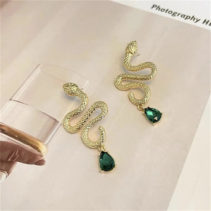 Vintage Snake Earrings