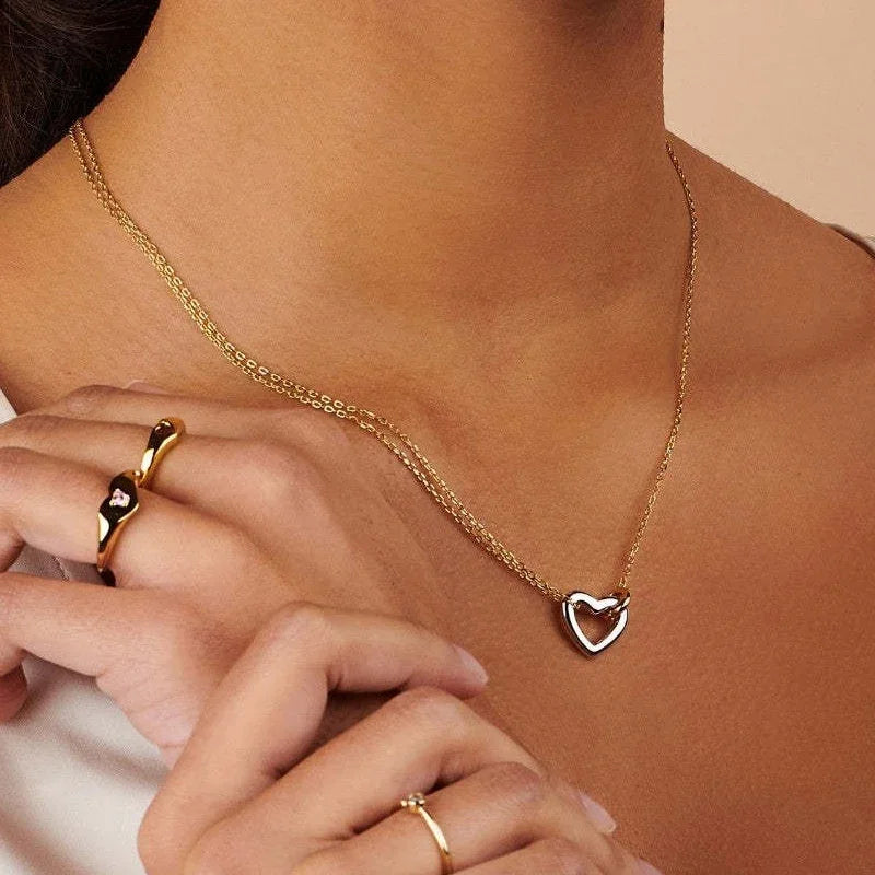 Eternity Heart Necklace