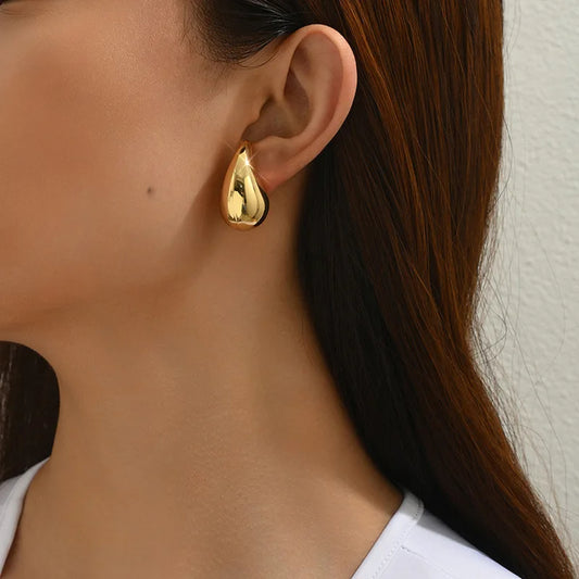 Chunky Hoop Earrings