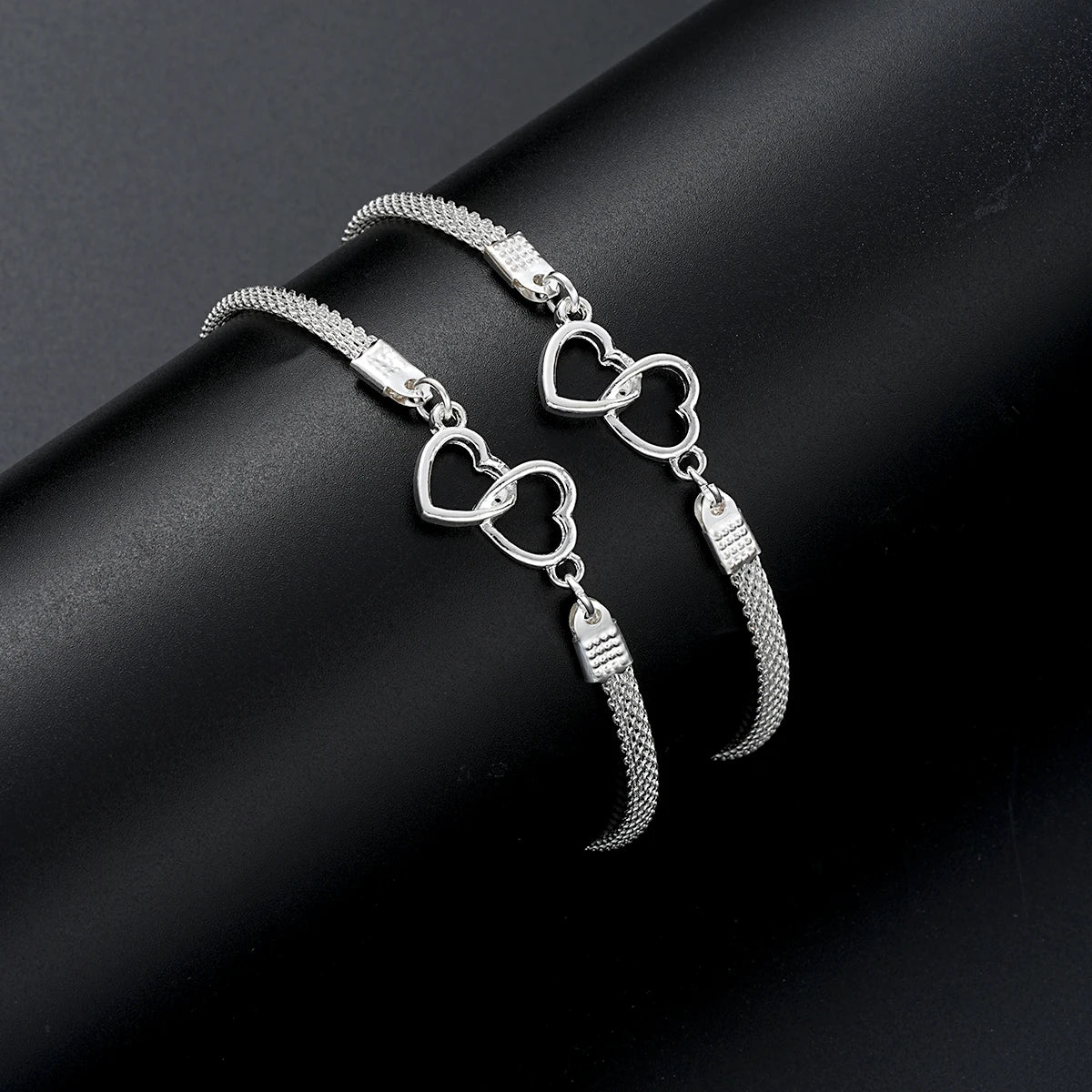 Love Heart Couple Bracelet