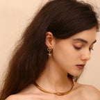 Spiral Starfish Earrings