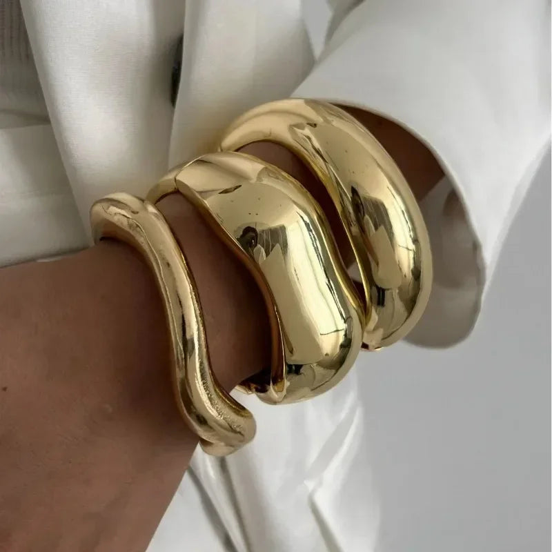 Geometric Cuff Bangle