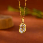 Ivory Rose Necklace