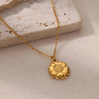 Sunflower Necklace