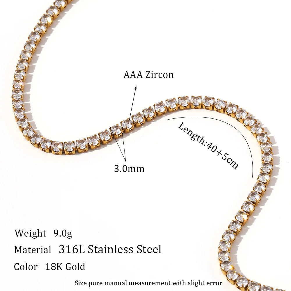 Tennis Necklace