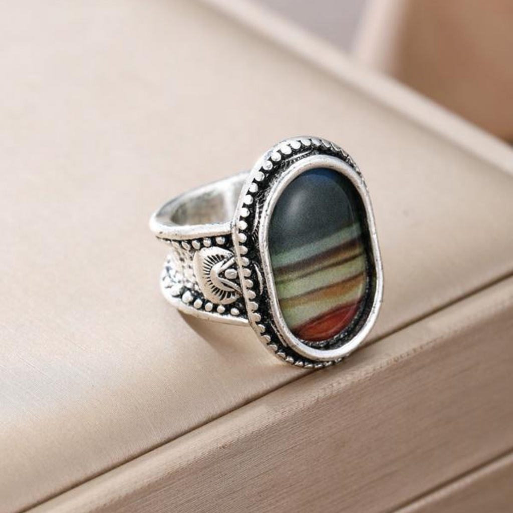 Boho Oval Ring