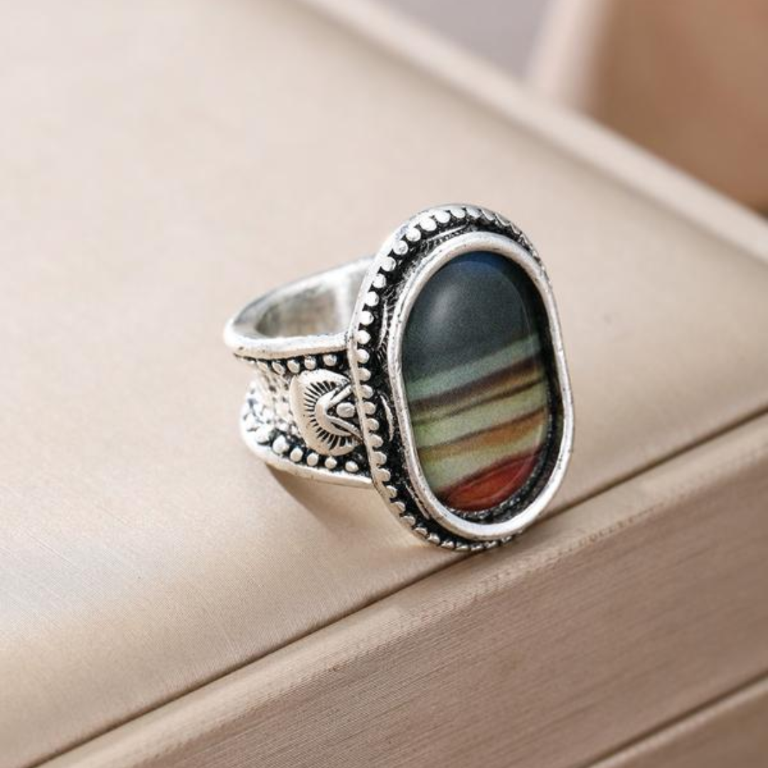 Boho Oval Ring