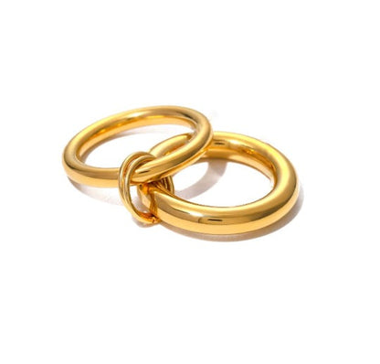 Hollow Geometric Ring
