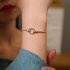 Crystal Circle Bracelet