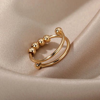 Beaded Ball Ring